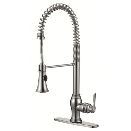 Odall, chrome finish kitchen faucet