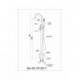 Robinet en laiton pour baignoire