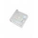 Fidji 16", square porcelain sink