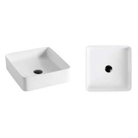 Sulawe 14" , Lavabo en porcelaine