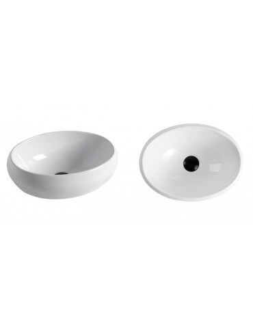 Malaku 16.5", Porcelain sink
