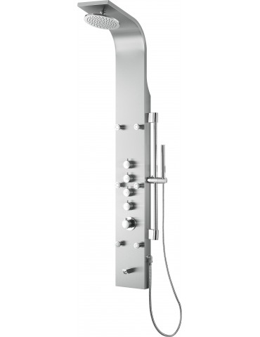 Stainless steal shower column