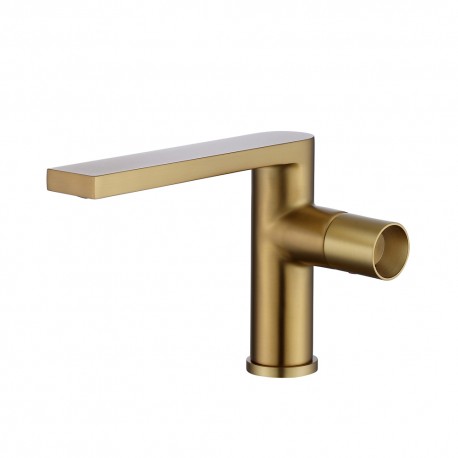 Otso, brushed gold sink faucet