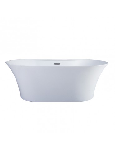 Osiris Freestanding bath 67", mat black Finish