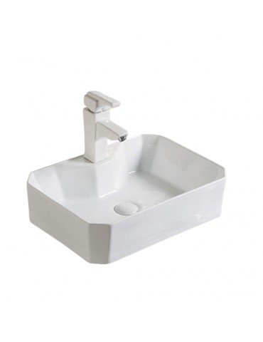 Diz glossy white, porcelain sink