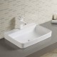Aine Glossy White, porcelain sink