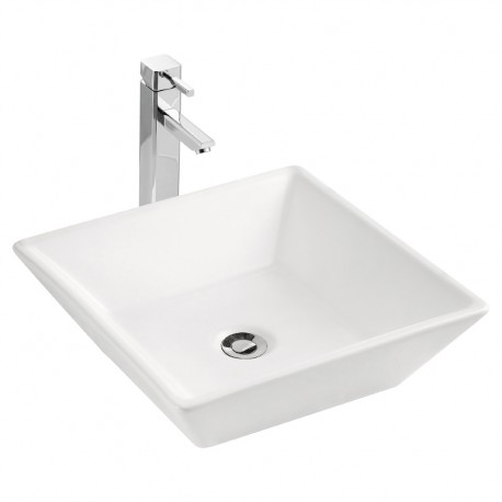 Wakato white, porcelain sink