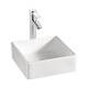 Sulawe white, porcelain sink