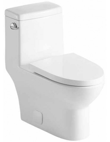 Eana, One piece toilet with flush on the side