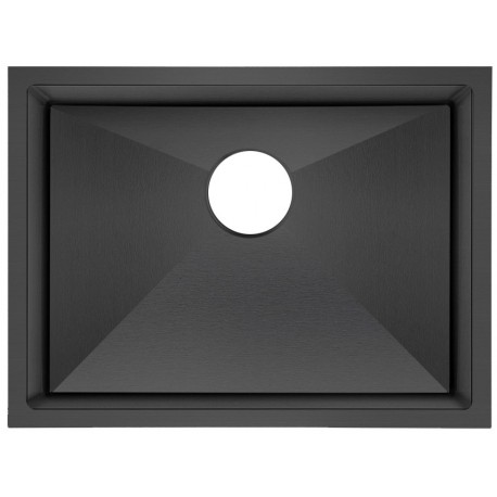 Galaxie, évier de cuisine noir Anthracite 24''