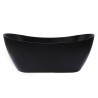 Nehza 59“ Matte Black, Freestanding bathtub