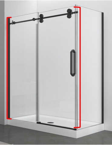 Apollon- shower door 48"