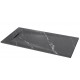 Brutus Carrara noir 60×32" (59.06 * 31.49) , Base de douche en SMC