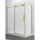 Apollon 48", porte de douche finie or mat