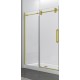 Apollon 48", Matte goold Shower Door