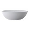 Mado 66“ matte white, Istone freestanding bathtub