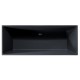 Istone freestanding bath 63", matte black Finish