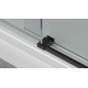 Myo 48", Black, Shower Door