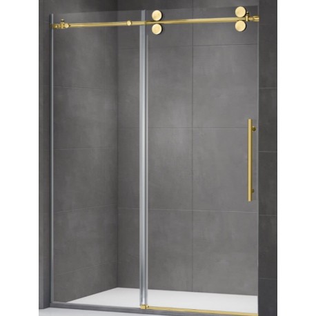 Apollon 48", porte de douche finie or mat