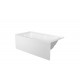 Hylas right side, Freestanding bath