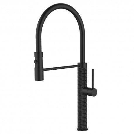 Valhalla, matte black kitchen faucet