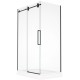 Myo 48", Black, Shower Door