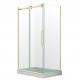 Mikotos Matte gold, Shower Door