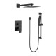 Ares, Matte black shower faucet