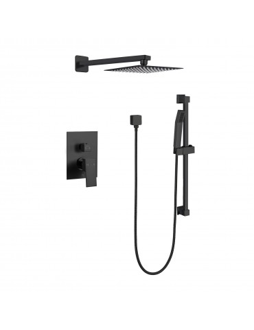 Ares, Matte black shower faucet