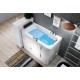 Thor, Free standing bath tub with door (left)