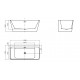 59" Freestanding Bath – BIL