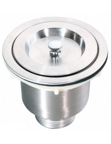 Stainless steel kitchen sink strainer 114-1-SS