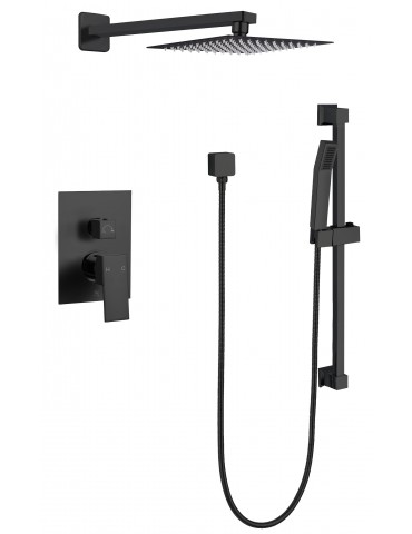 Ares, Matte black shower faucet