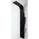 Colonne de douche finie noire mat