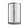 Triton 32", Black square corner shower