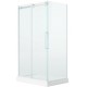 Mikotos brushed nickel, Shower Door