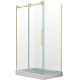 Mikotos Matte gold, Shower Door