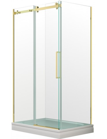 Mikotos Matte gold, Shower Door