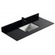  48" vanity top with under mount porcelain sink