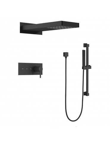 Ares, Black matte shower faucet