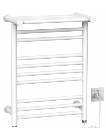 Heat matte white, electric towel warmer