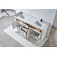 VELA 72" Solid wood double vanity