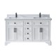 VELA 60" Solid wood double vanity