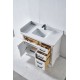 VELA 42" Vanité en bois massif
