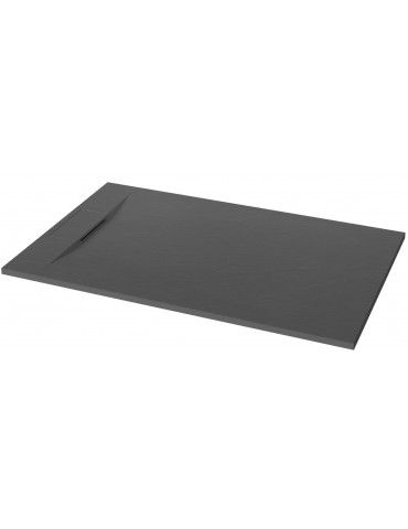 Brutus noir 60*32, Base de douche en SMC