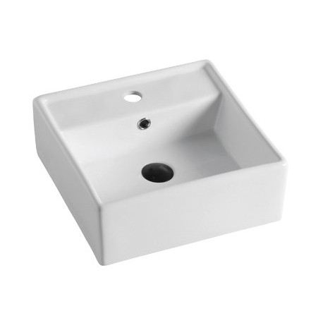 Jamaï 15 ", Lavabo en porcelaine