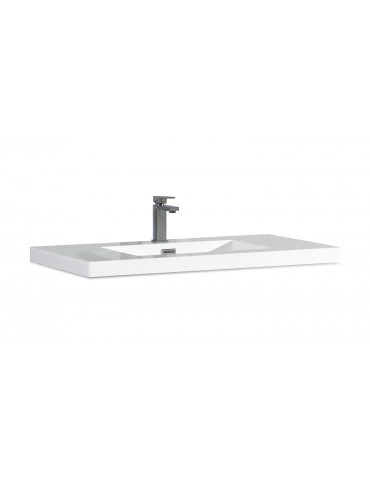 35.5" Marble dust vanity countertop