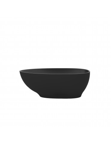 71" Freestanding Bath – Matte black – Elyon