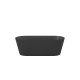 67" Freestanding Bath – Matte black – Rox