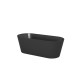 Bain autoportant 67" noir mat – Rox